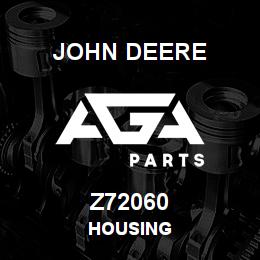 Z72060 John Deere HOUSING | AGA Parts