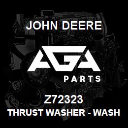 Z72323 John Deere Thrust Washer - WASHER,THUST | AGA Parts