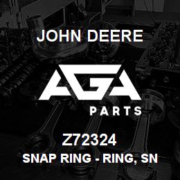Z72324 John Deere Snap Ring - RING, SNAP | AGA Parts