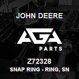 Z72328 John Deere Snap Ring - RING, SNAP | AGA Parts