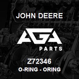 Z72346 John Deere O-Ring - ORING | AGA Parts