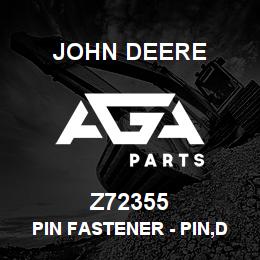 Z72355 John Deere Pin Fastener - PIN,DOWEL | AGA Parts