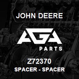 Z72370 John Deere Spacer - SPACER | AGA Parts