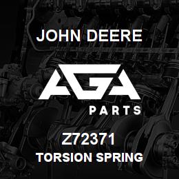 Z72371 John Deere TORSION SPRING | AGA Parts