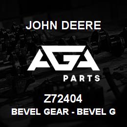 Z72404 John Deere Bevel Gear - BEVEL GEAR | AGA Parts