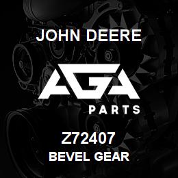 Z72407 John Deere BEVEL GEAR | AGA Parts