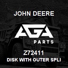 Z72411 John Deere Disk With Outer Spline - DISK,OUTER SPLINE | AGA Parts