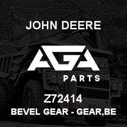 Z72414 John Deere Bevel Gear - GEAR,BEVEL | AGA Parts
