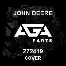Z72419 John Deere COVER | AGA Parts