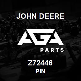 Z72446 John Deere PIN | AGA Parts