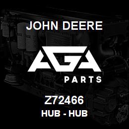Z72466 John Deere Hub - HUB | AGA Parts