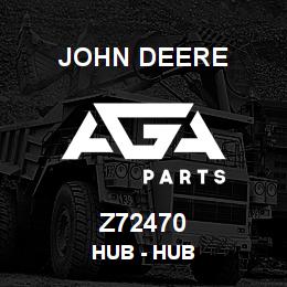Z72470 John Deere Hub - HUB | AGA Parts