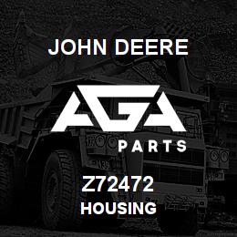 Z72472 John Deere HOUSING | AGA Parts