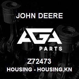Z72473 John Deere Housing - HOUSING,KNUCKLE | AGA Parts