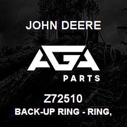 Z72510 John Deere Back-Up Ring - RING,BACKUP | AGA Parts