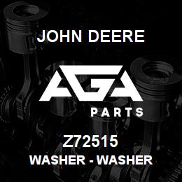 Z72515 John Deere Washer - WASHER | AGA Parts