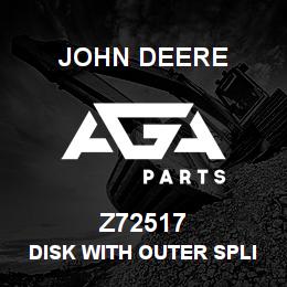 Z72517 John Deere Disk With Outer Spline - DISK,OUTER SPLINE | AGA Parts