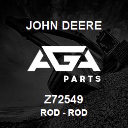 Z72549 John Deere Rod - ROD | AGA Parts