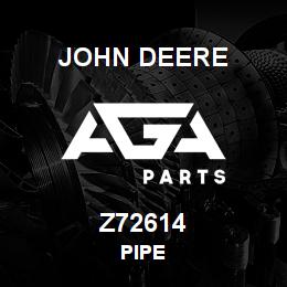 Z72614 John Deere PIPE | AGA Parts