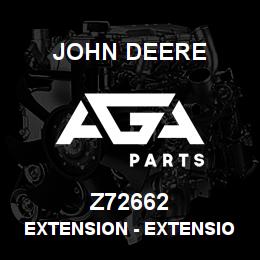 Z72662 John Deere Extension - EXTENSION | AGA Parts