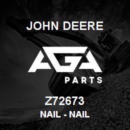 Z72673 John Deere Nail - NAIL | AGA Parts