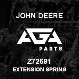 Z72691 John Deere EXTENSION SPRING | AGA Parts