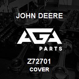 Z72701 John Deere COVER | AGA Parts