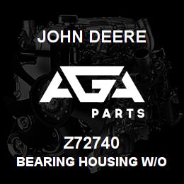 Z72740 John Deere Bearing Housing W/O Bearing - BEARING HOUSING W/O BEARING | AGA Parts