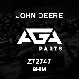 Z72747 John Deere SHIM | AGA Parts
