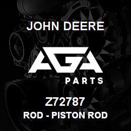 Z72787 John Deere Rod - PISTON ROD | AGA Parts