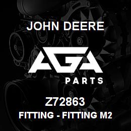 Z72863 John Deere Fitting - FITTING M27 X 2 | AGA Parts