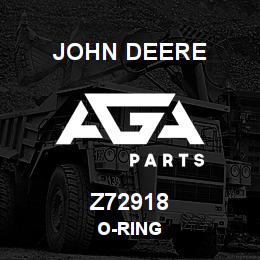 Z72918 John Deere O-RING | AGA Parts