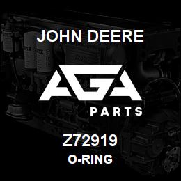 Z72919 John Deere O-RING | AGA Parts