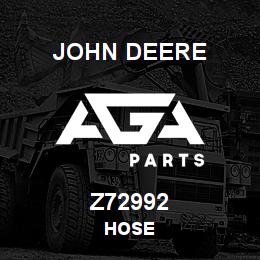 Z72992 John Deere HOSE | AGA Parts
