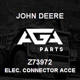 Z73972 John Deere ELEC. CONNECTOR ACCESSORY | AGA Parts