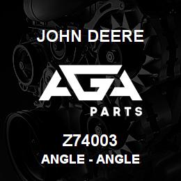 Z74003 John Deere Angle - ANGLE | AGA Parts