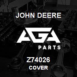 Z74026 John Deere COVER | AGA Parts