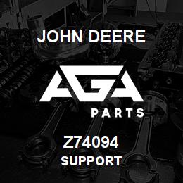 Z74094 John Deere SUPPORT | AGA Parts