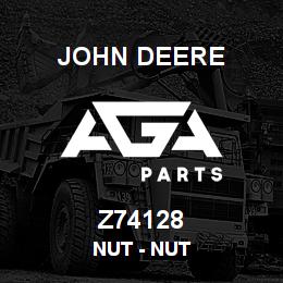 Z74128 John Deere Nut - NUT | AGA Parts