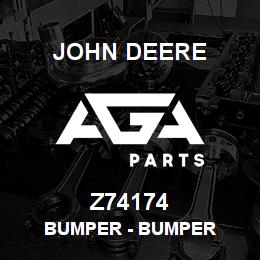 Z74174 John Deere Bumper - BUMPER | AGA Parts