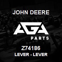 Z74186 John Deere Lever - LEVER | AGA Parts