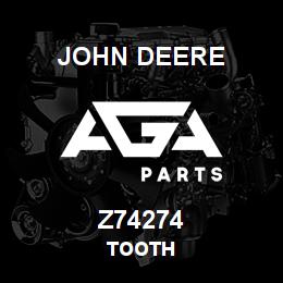 Z74274 John Deere TOOTH | AGA Parts