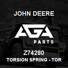 Z74280 John Deere Torsion Spring - TORSION SPRING | AGA Parts