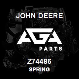 Z74486 John Deere SPRING | AGA Parts