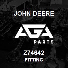 Z74642 John Deere FITTING | AGA Parts