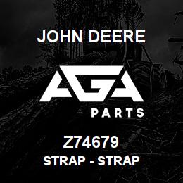 Z74679 John Deere Strap - STRAP | AGA Parts