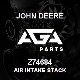Z74684 John Deere AIR INTAKE STACK | AGA Parts