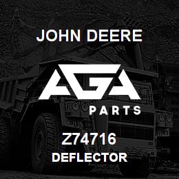 Z74716 John Deere DEFLECTOR | AGA Parts