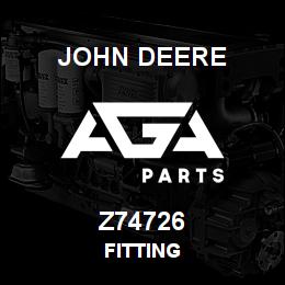 Z74726 John Deere FITTING | AGA Parts