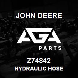 Z74842 John Deere HYDRAULIC HOSE | AGA Parts